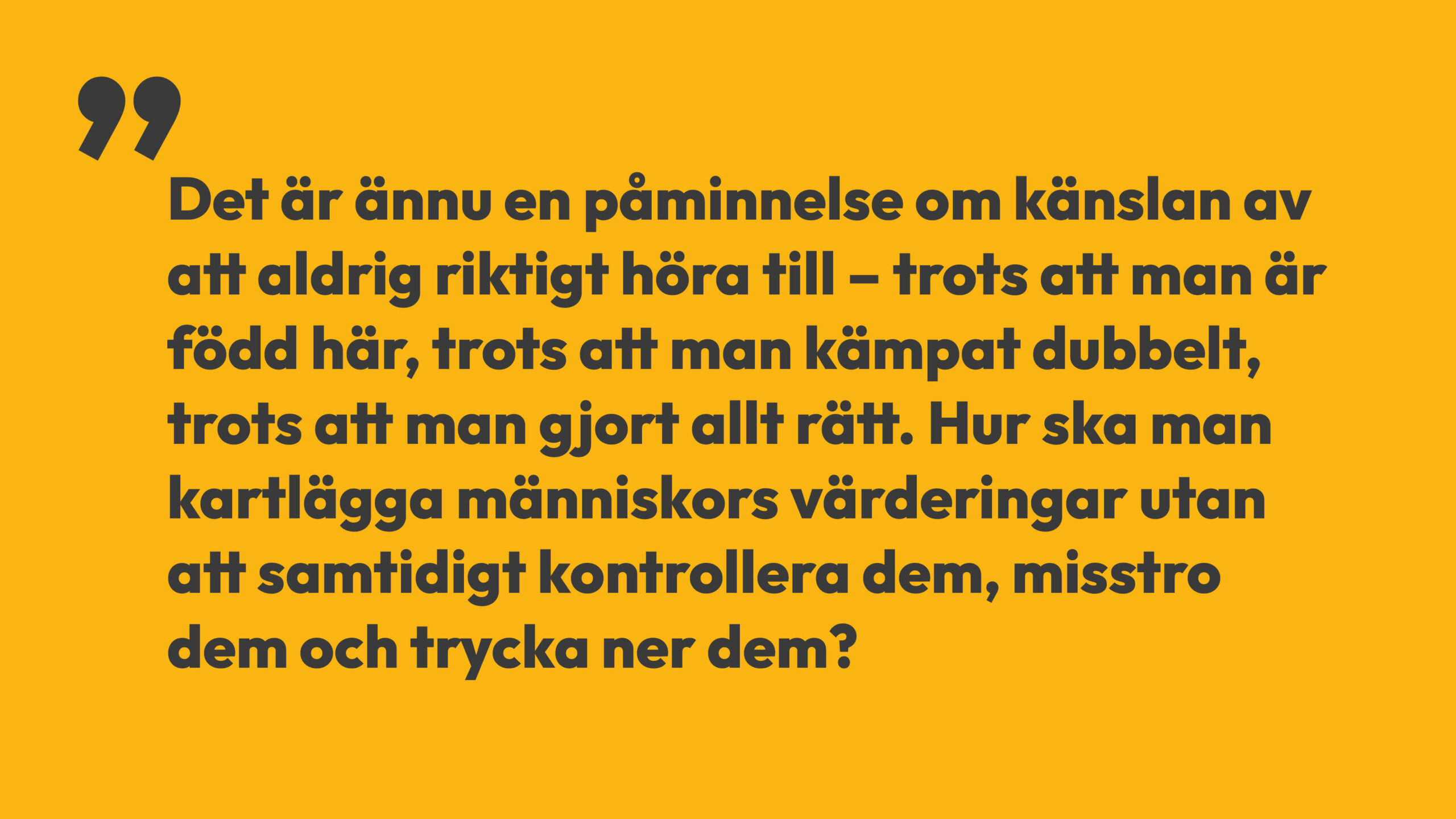 bristande vandel