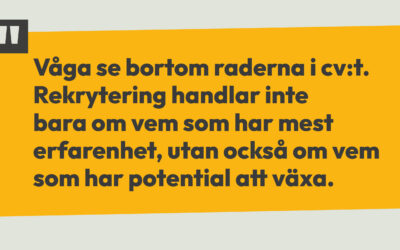 80 unga – 4 tips till arbetsgivare som vill öppna fler dörrar