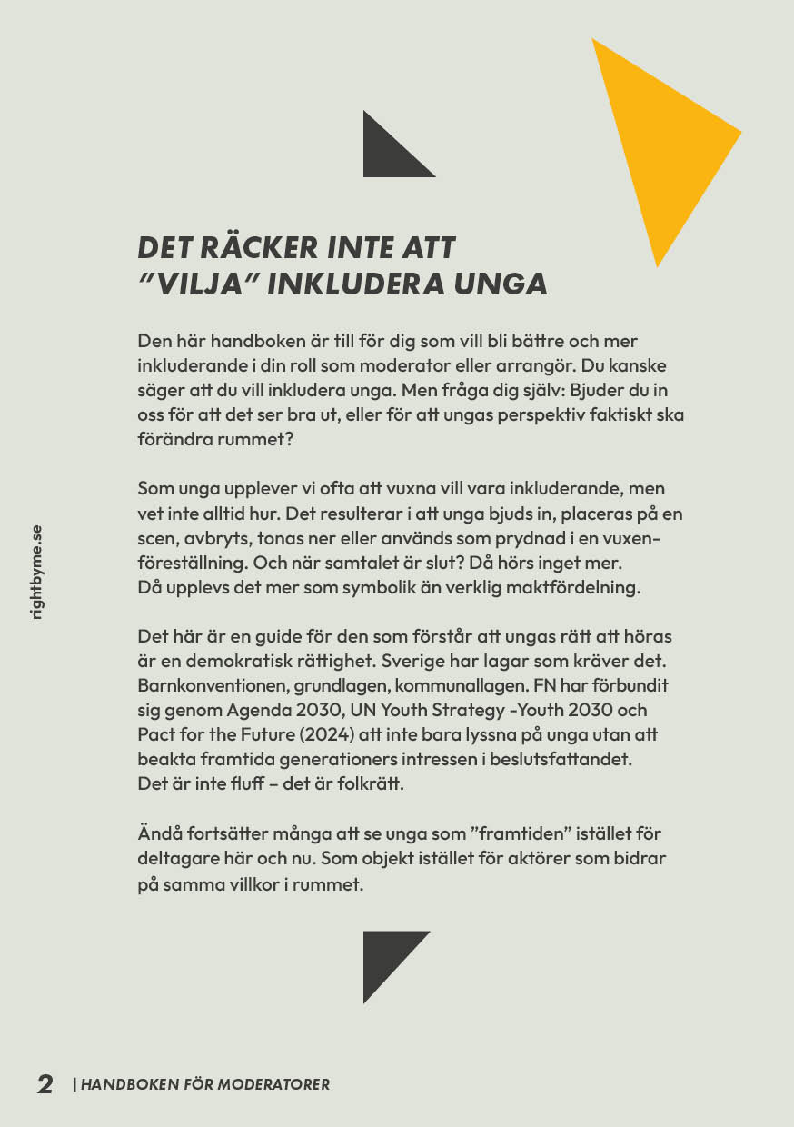handbok för moderatorer